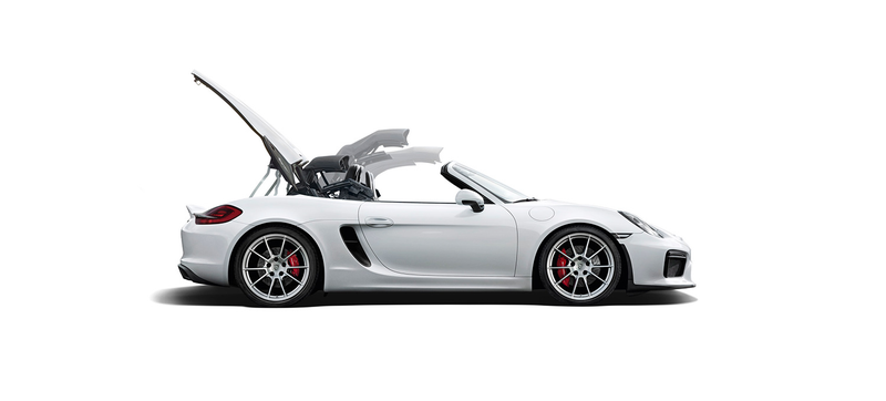Illustration for article titled 2016 Porsche Boxster Spyder: This Is It